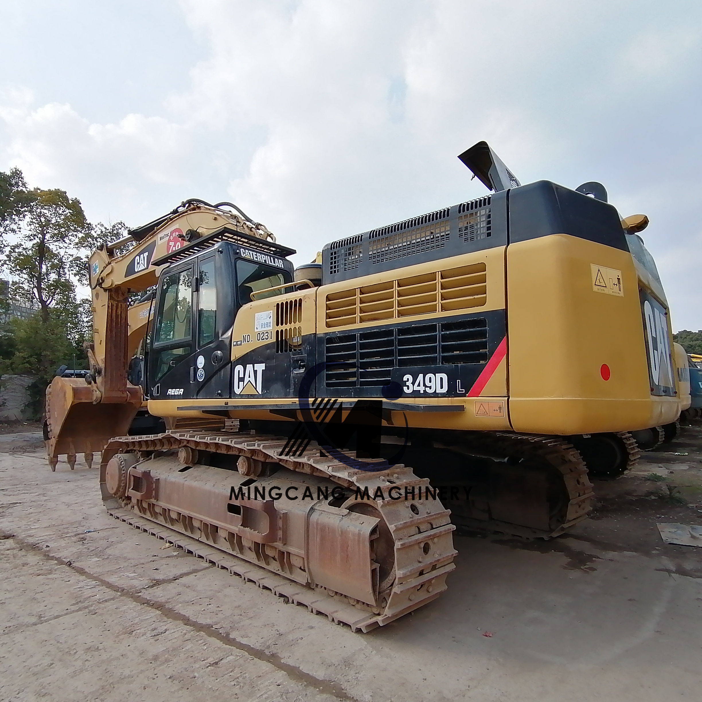 Machine engineering machinery cat 349e crawler excavator cat 349d used 349 cat excavator for sale