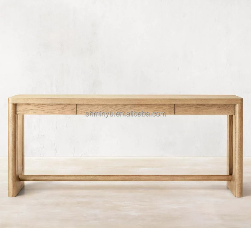 Modern American Style Living Room Furniture Wooden Console Table French Contemporary  Console Table