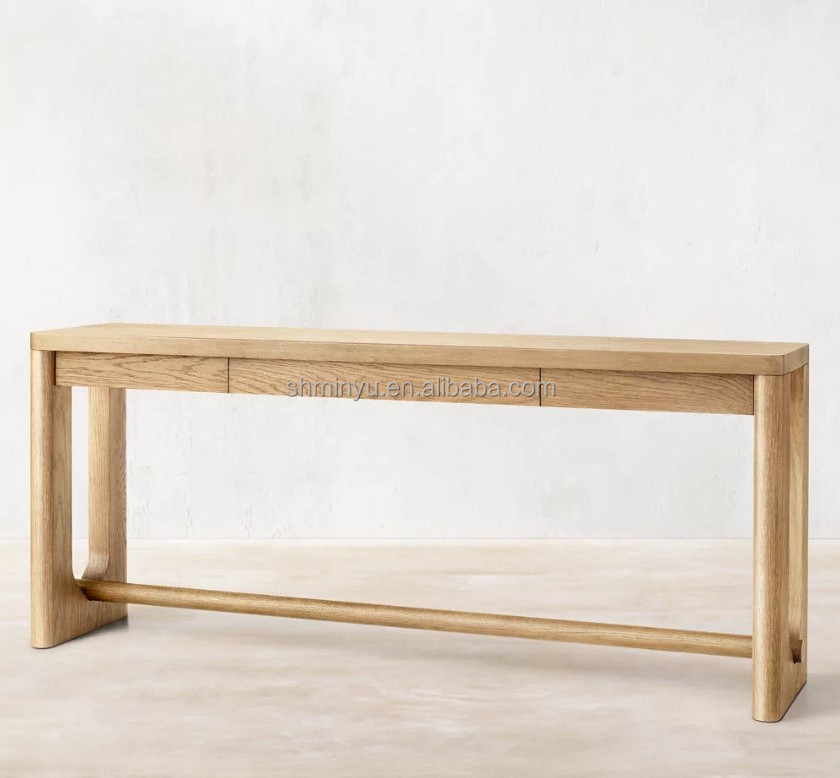 Modern American Style Living Room Furniture Wooden Console Table French Contemporary  Console Table