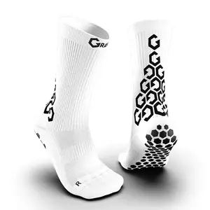 Wholesale custom performance full grip sports socks non-slip athletic football socks