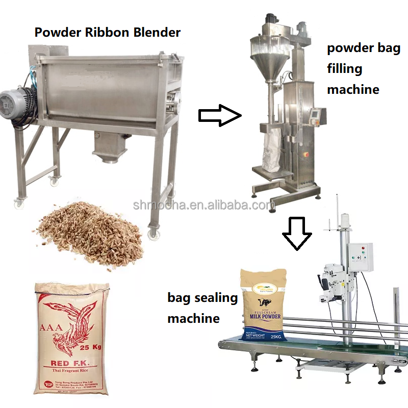 Multifunctional Mixed Fertilizer Blender 680 Liters Detergent Cleaner Powder Mixer High Capacity Production Line Mixing Machine