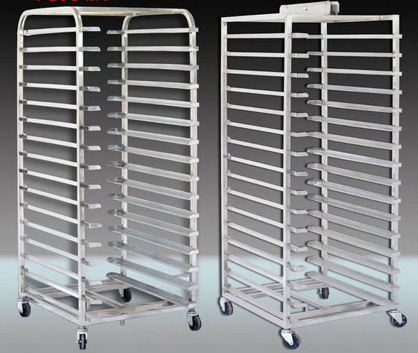 Stainless Steel Bread Baking Trolley ,bakery Trolley for Rotary Oven