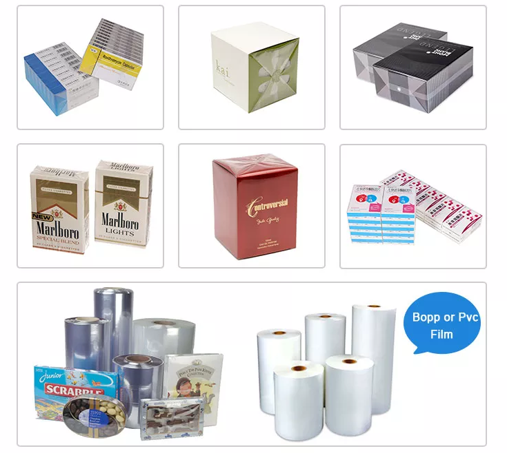 Perfume Boxes Overwrapping Packing Machine L PP Cosmetic CD Books Cellophane Wrapping Machines Condom Case 3D Packaging Machines