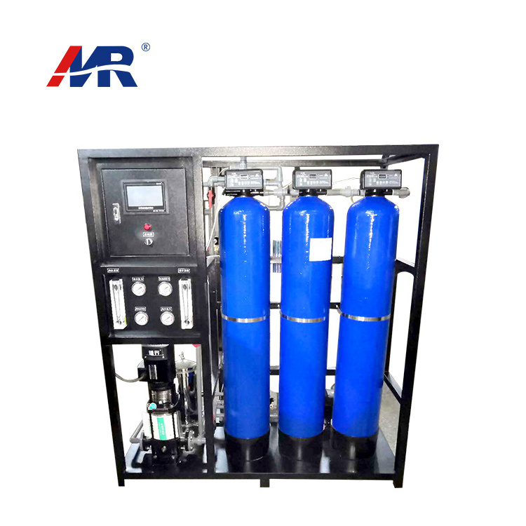 MR3-1000 1000L/H LPH Three tanks water treatment system machine plant for industry RO membrane