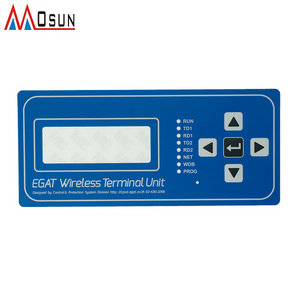 LCD Display Touch Screen Flat Keypads Membrane Switch Panel