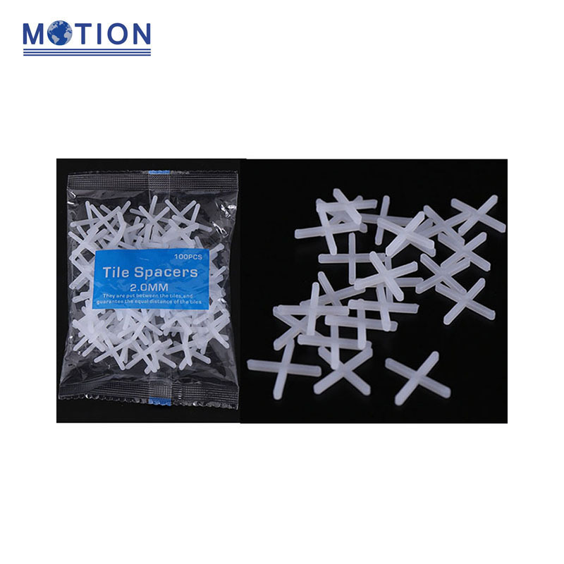 Tile accessories Plastic Tile spacer cross spacer for Floor Wall Tiling