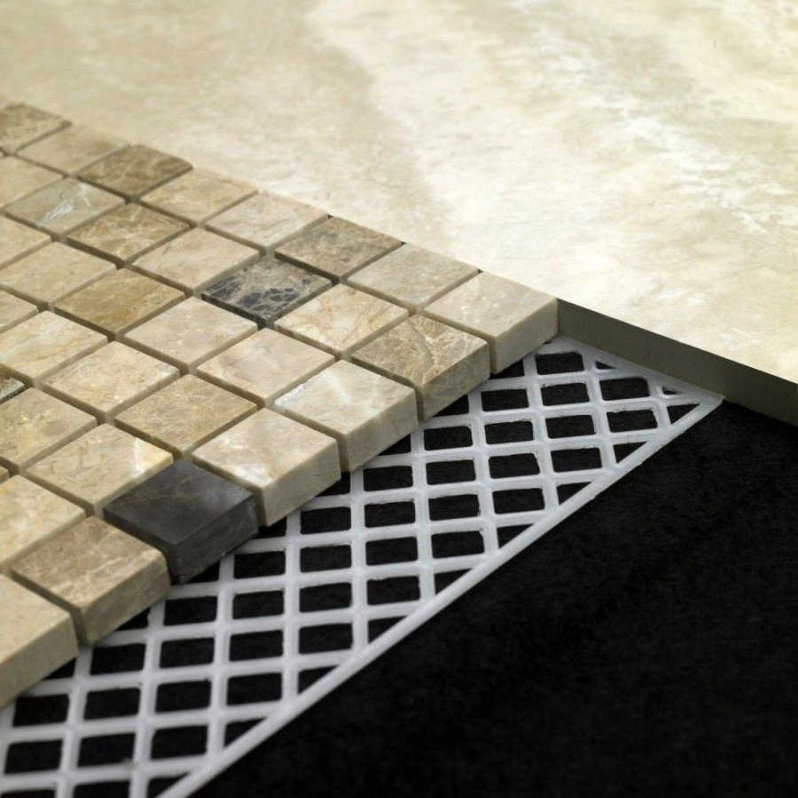 High Grab Self Adhesive Plastic Mosaic Mesh