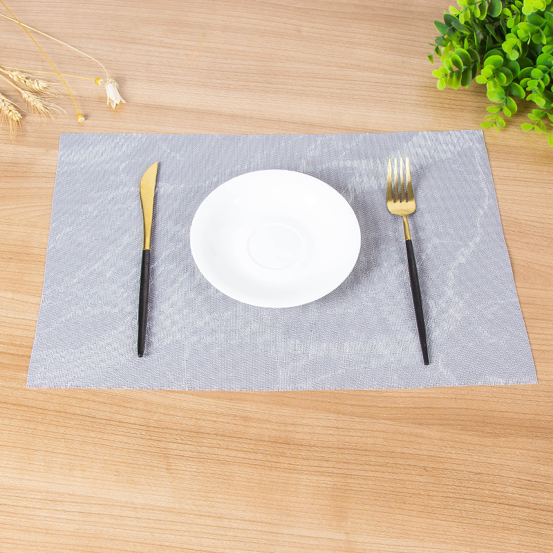 MY-18 Gery Able Placemats and Coasters CLASSIC Restaurant Table Accessories Western Coaster Plate Dining Table Plastic Mat