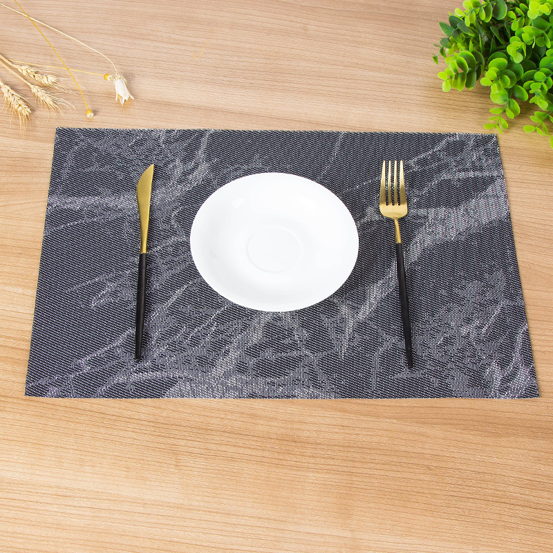 MY-18 Gery Able Placemats and Coasters CLASSIC Restaurant Table Accessories Western Coaster Plate Dining Table Plastic Mat