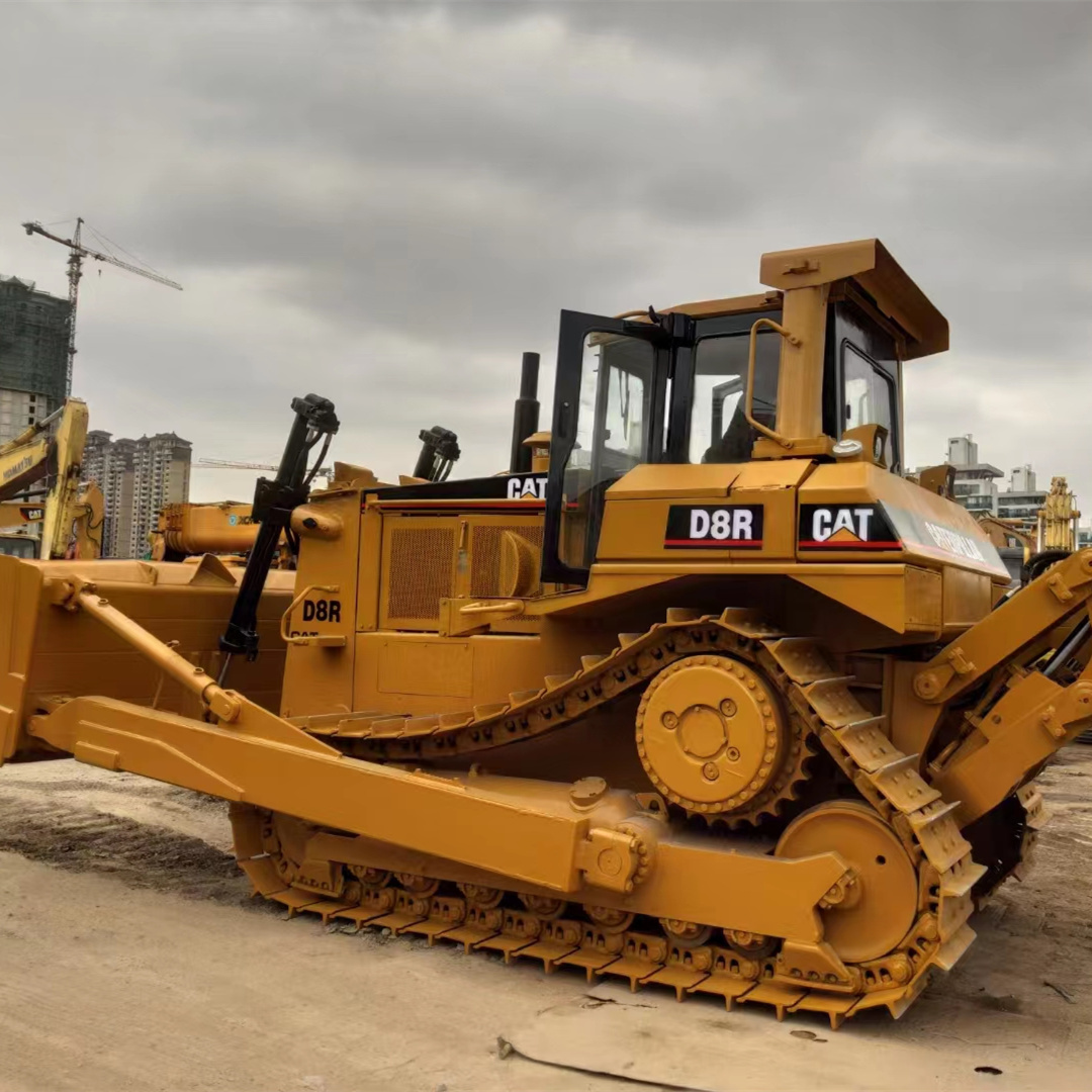 Free spare parts Low working hours CAT Caterpillar D8R Bulldozer Used Japan CATD8R D6G Bulldozer for construction work