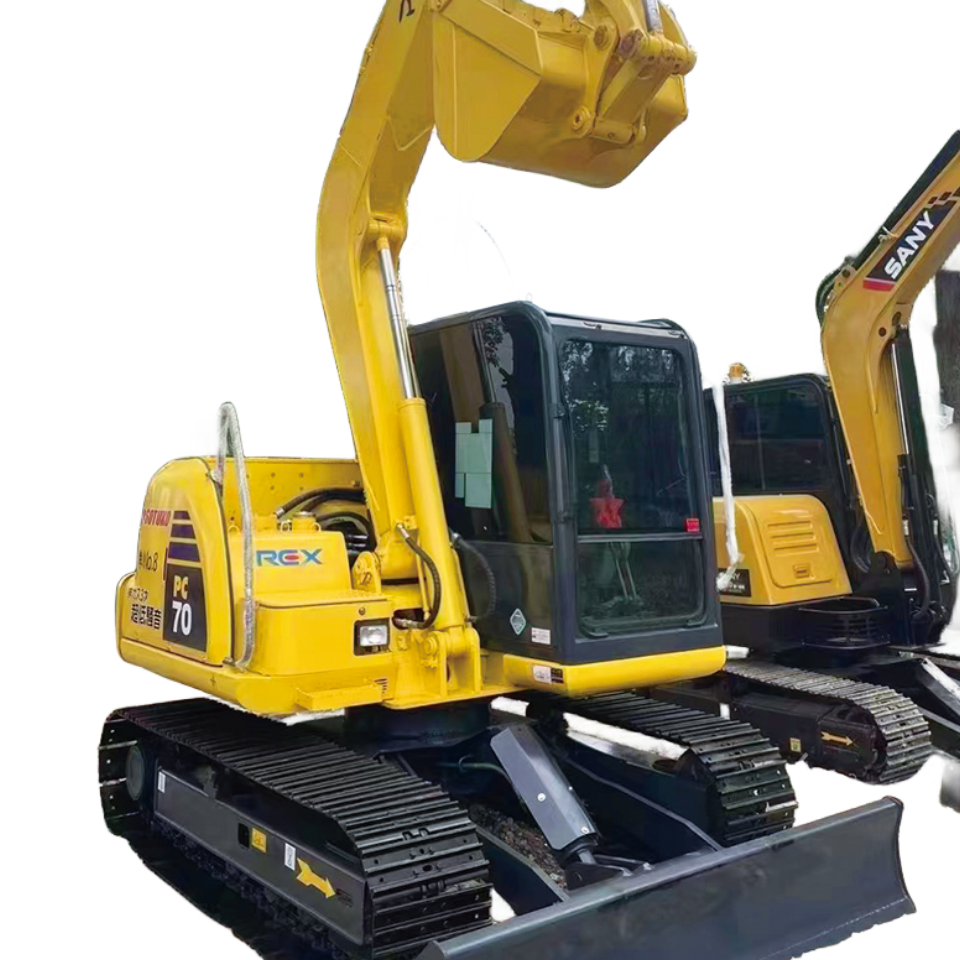 Automatic 7 ton mini excavator komatsu excavator pc70 pc70-8 pc78 excavators for sale Quality assurance for one year