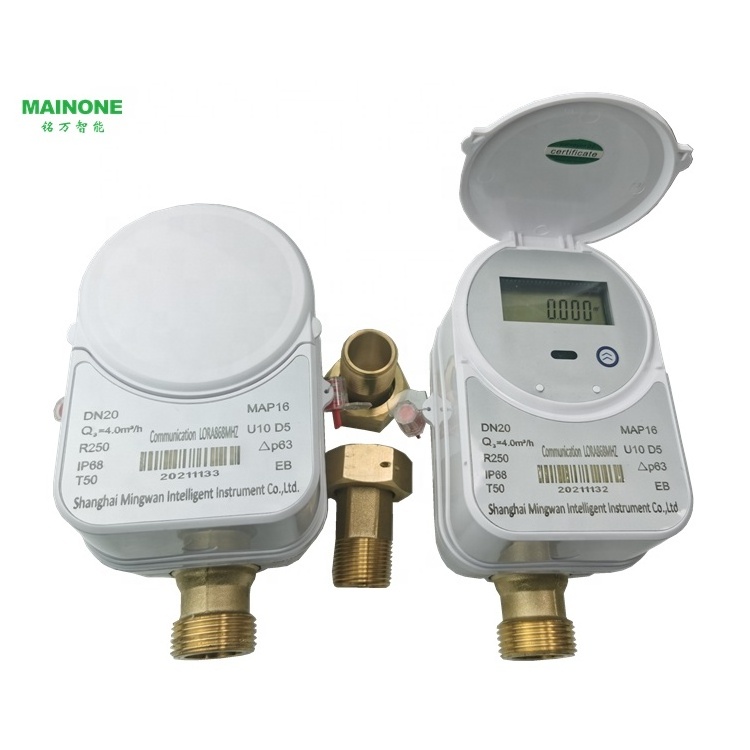 Ultrasonic Valve Controlled Wireless Remote Reading Smart Water Meter 15mm-40mm