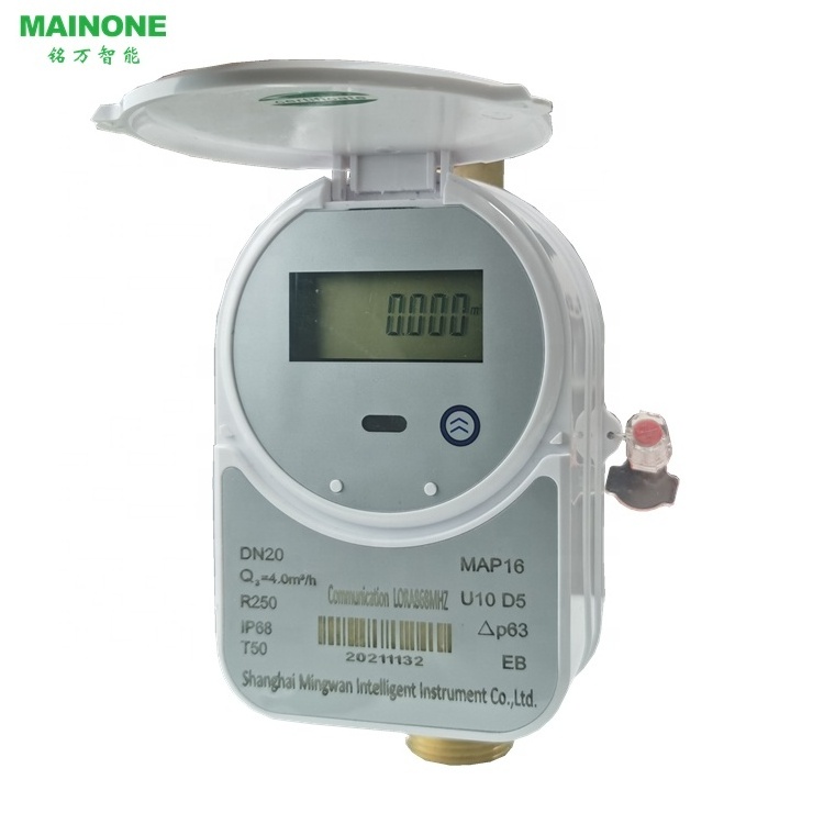 Ultrasonic Valve Controlled Wireless Remote Reading Smart Water Meter 15mm-40mm