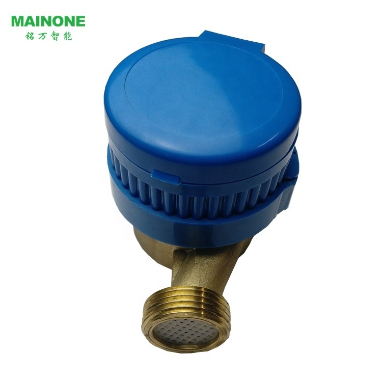 DN15 20 Single Jet Class B Dry Type Brass Water Meter