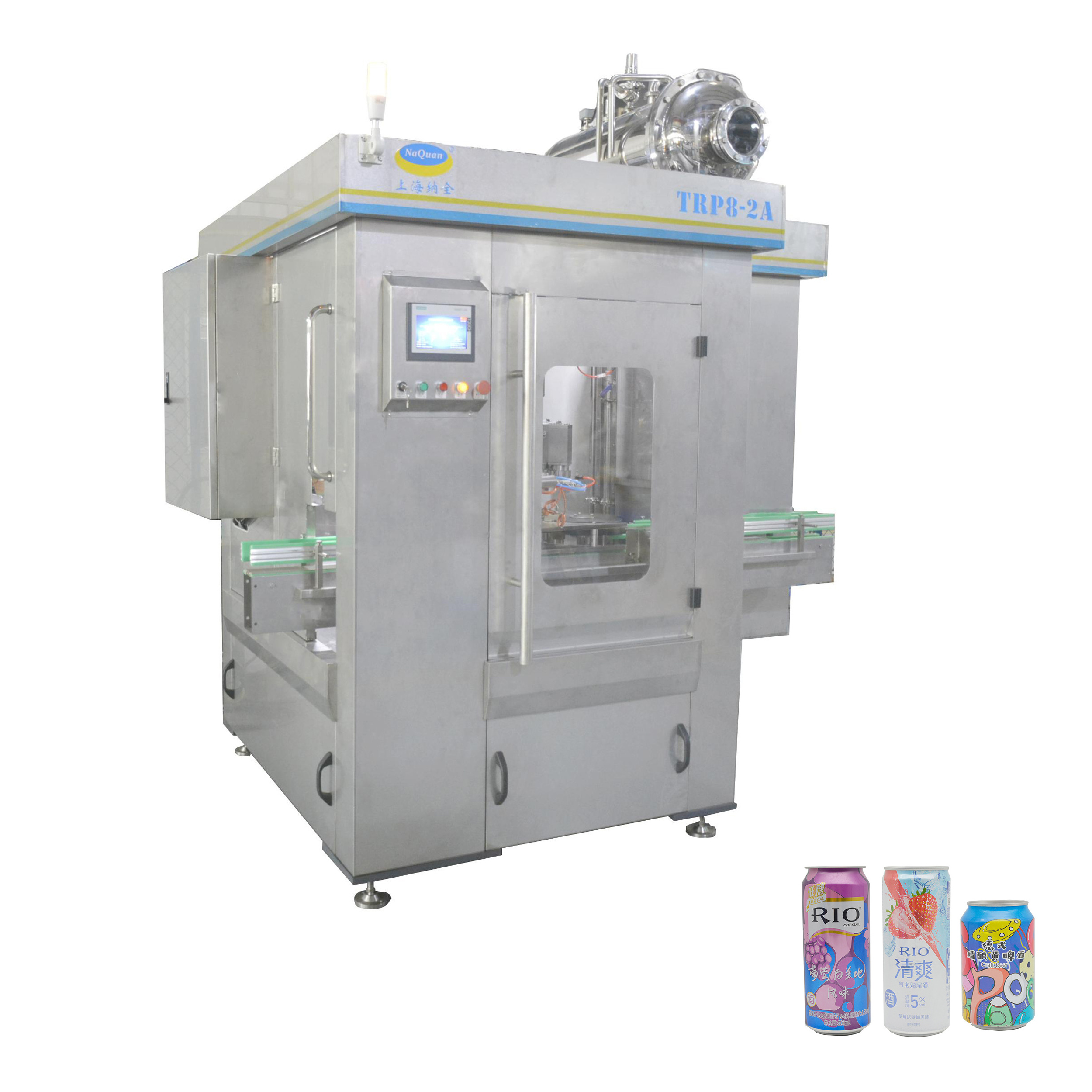 Can Filler Machine Automatic Carbonated Beverage Drinks Beer Soda Aluminum Can Filler And Seamer Machine