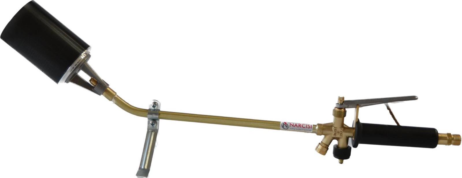 High italian quality brass single roofing torch stem 300 mm burner head D 70 mm for retail wholesale contractors