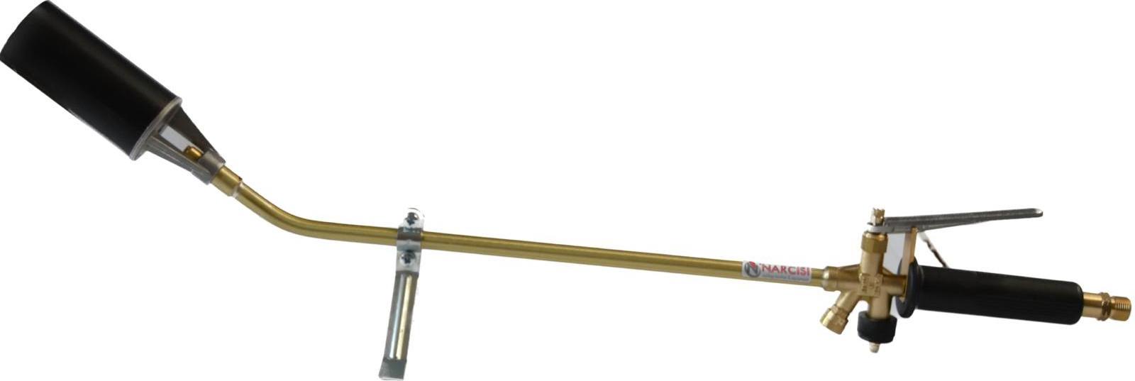 High italian quality brass single roofing torch stem 400 mm burner head D 50 mm for retail wholesale contractors