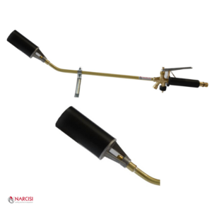 High italian quality brass single roofing torch stem 400 mm burner head D 50 mm for retail wholesale contractors