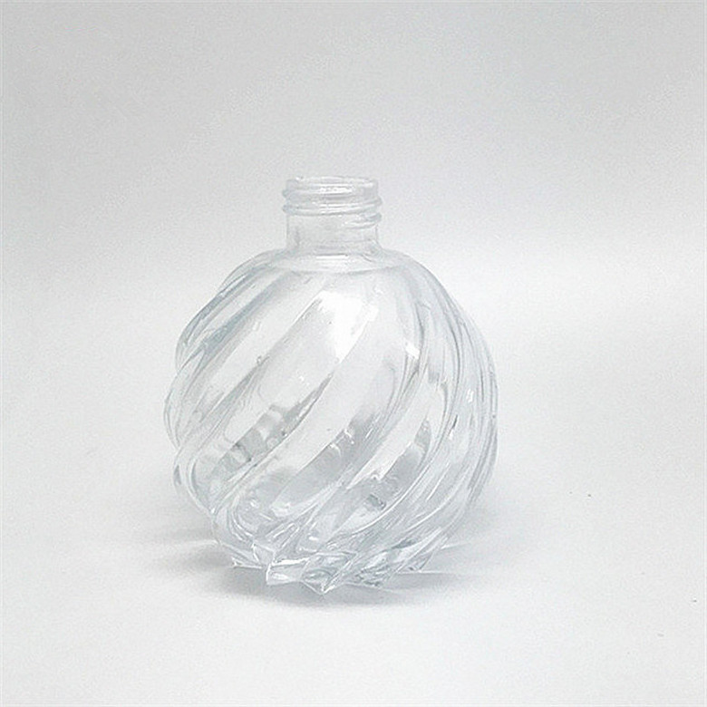 Transparent 100ml 250ml pineapple shaped aroma reed diffuser glass bottle