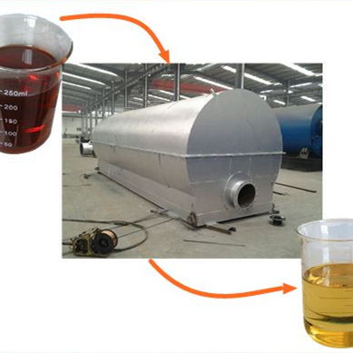 Free instillation environmental protection  mini crude oil refinery distillation plant for petroleum to diesel and gasoline