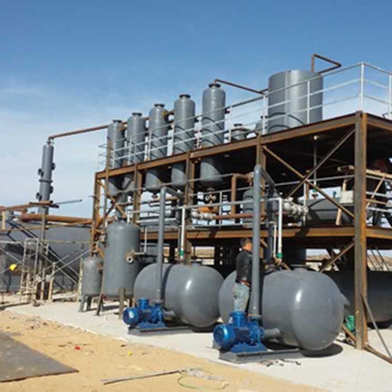 Free instillation environmental protection  mini crude oil refinery distillation plant for petroleum to diesel and gasoline