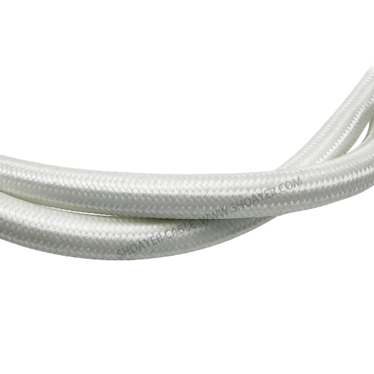 SY 20mm2 167/0.39mm Tinned Copper High Temperature Electric Silicone Fiberglass Braided Wire