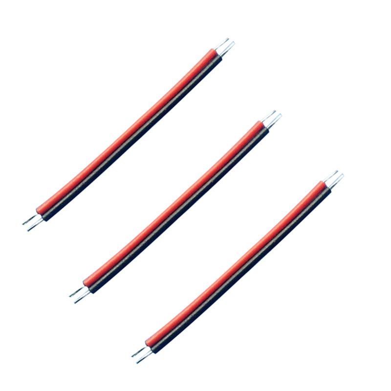 SY 2 Cores Red Black 8AWG-28AWG High Temperature Flat Soft Silicone Twin Parallel Wire