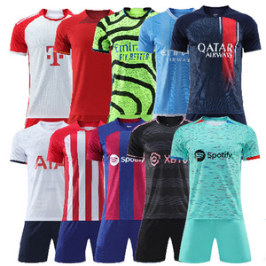 2023-24 Customized logo Soccer Jersey Sets Quick Dry Practice Soccer Wear For Men's Football Uniform