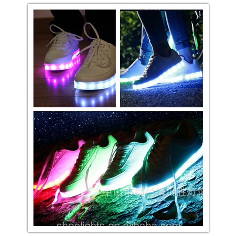 Gym Shoes Play Lights Flashing Led Running Shoe Lights Strip Led Light Shoes with Led New Design Led 2021 Party Shoe Decorations