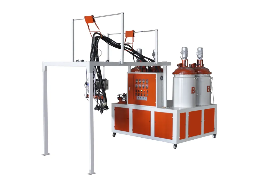 PU Double density pouring machine for safety shoes