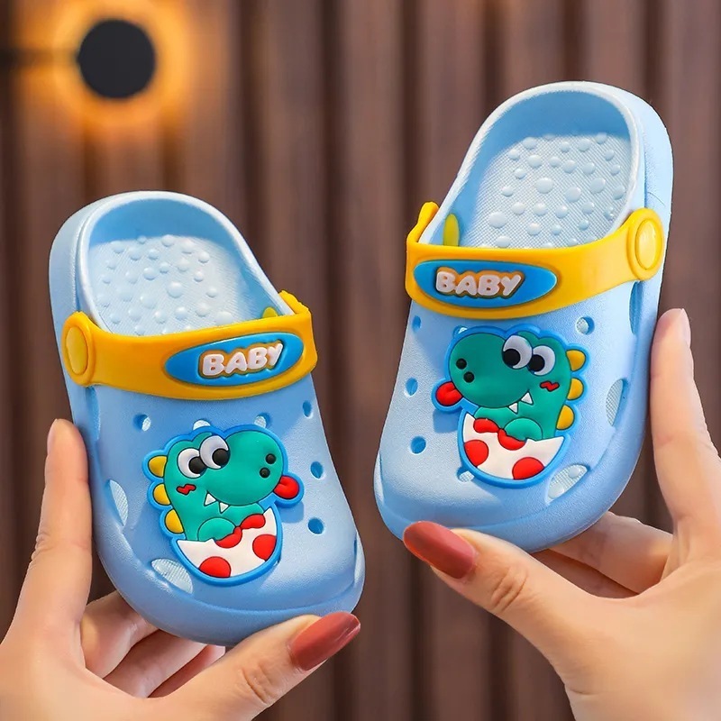 2022 Summer Slippers Kids Indoor Slippers Cartoon Boy And Girl Flip Flop Slide Sandals Beach Children Home Shoes