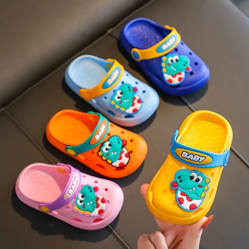 2022 Summer Slippers Kids Indoor Slippers Cartoon Boy And Girl Flip Flop Slide Sandals Beach Children Home Shoes