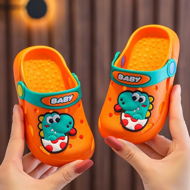 2022 Summer Slippers Kids Indoor Slippers Cartoon Boy And Girl Flip Flop Slide Sandals Beach Children Home Shoes