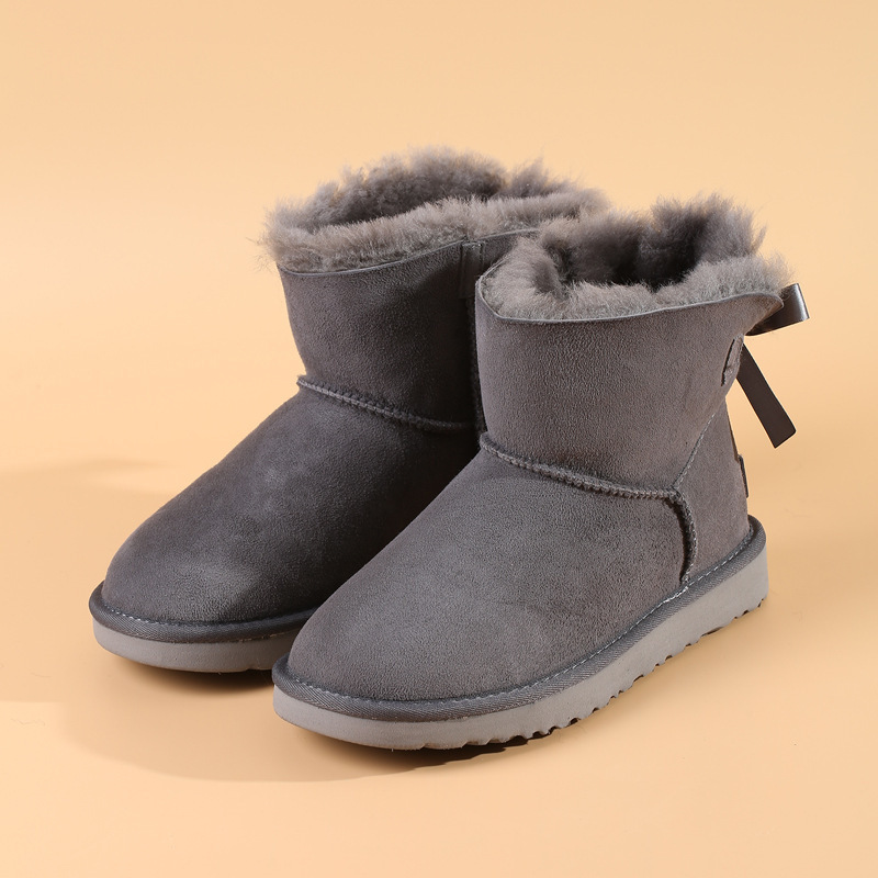 2022 Wholesale Classic Winter Women's Fur Snow Boots Women Shoes Short Fluff Boots For Women