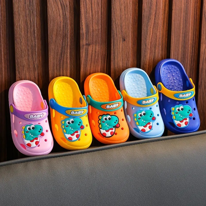 2022 Summer Slippers Kids Indoor Slippers Cartoon Boy And Girl Flip Flop Slide Sandals Beach Children Home Shoes