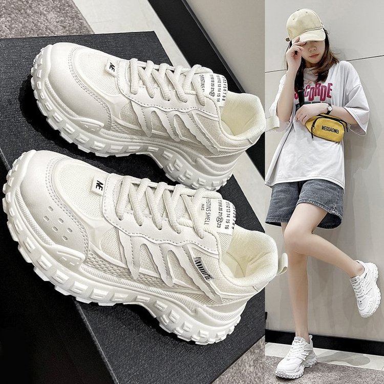 Casual Colorful Ladies Mesh Sneakers Sports Shoes Comfortable New Shoe Female Women Lady Lady Shoe Box Rubber Spring Balancer