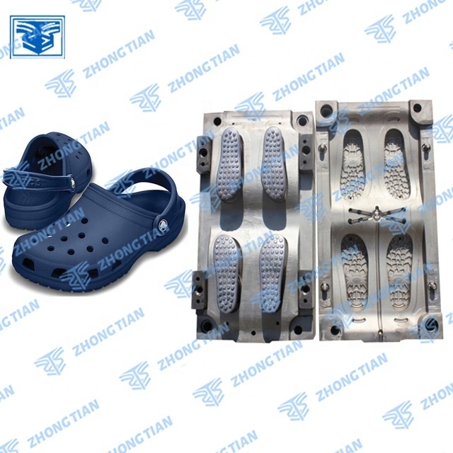 EVA one color crocs automatic shoe making moulding machine