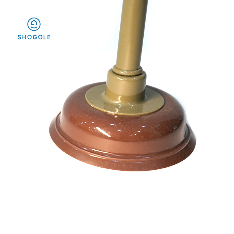 SHOGOLE Home Bathroom Rubber Toilet Plunger Pump Plunger To Fix Clogged Toilets And Drains