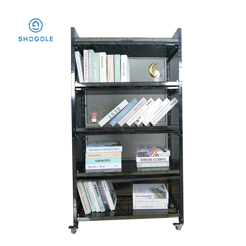 SHOGOLE Export Multifunction Durable Steel Light Duty Shelf Shelves For Room Shelves Store Office Plastic storage cabinet