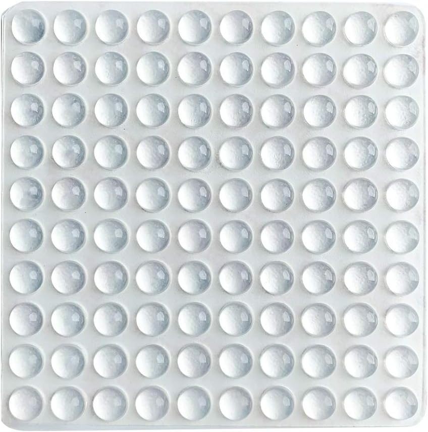 Clear Self Adhesive Noise Dampening Silicone Rubber Bumper Pads Cabinet Door Bumpers Mats for Drawers Cutting Board Furniture