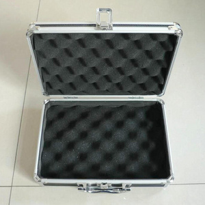 Waterproof Hard Short Gun Case Aluminum  with Egg Foam Inside