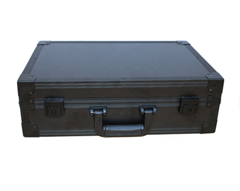 Aluminum alloy door and window sample corner box portable tool box transparent hardware display case