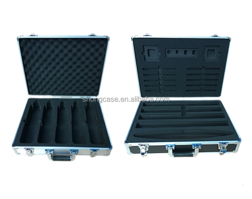 Aluminum alloy door and window sample corner box portable tool box ...