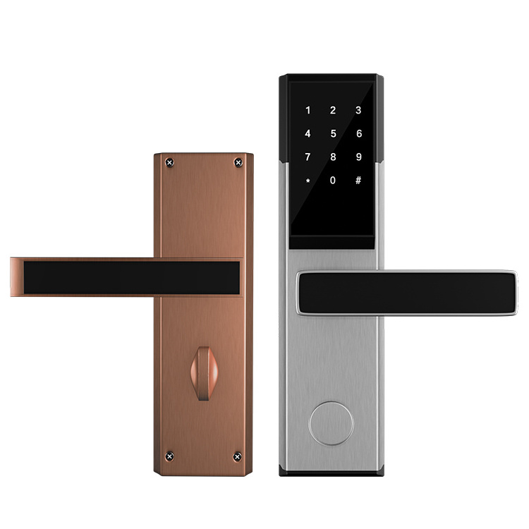 Intelligence Key Card Reader Safe System Stainless Steel Electronic Rfid Nfc Keyless Room Security Door Smart Hotel Locks