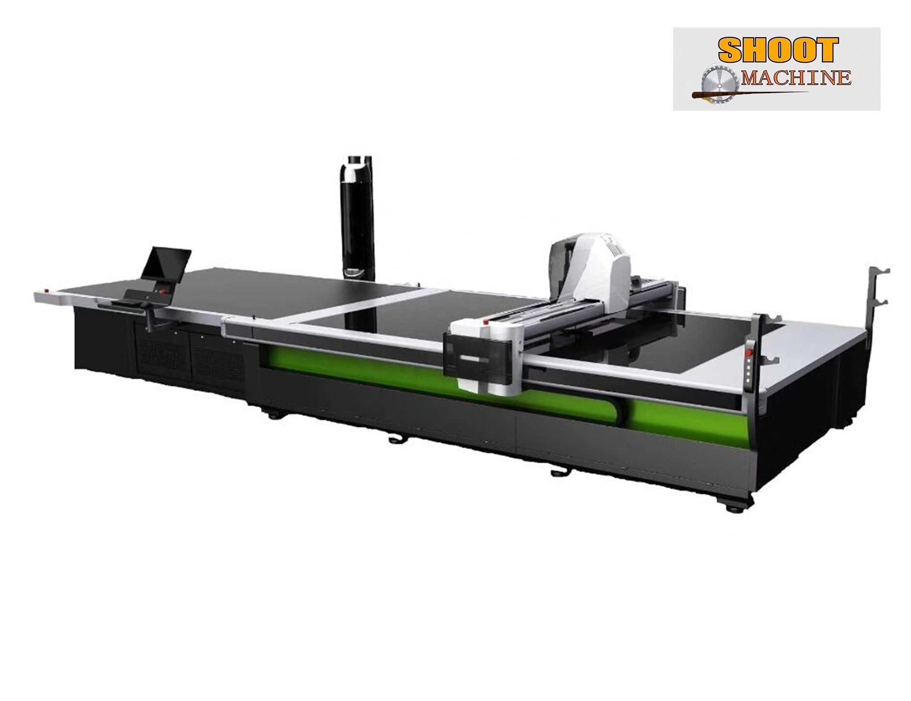 Shoot Brand Fully Automatic Multi Layers Fabric Knife Cutting Machine, SH1725CNC