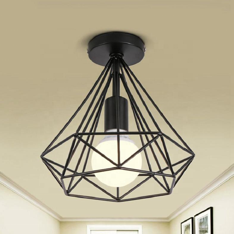 Metal Pendant Lighting Lamp Fixture For Hallway Stairway Porch Bedroom Kitchen