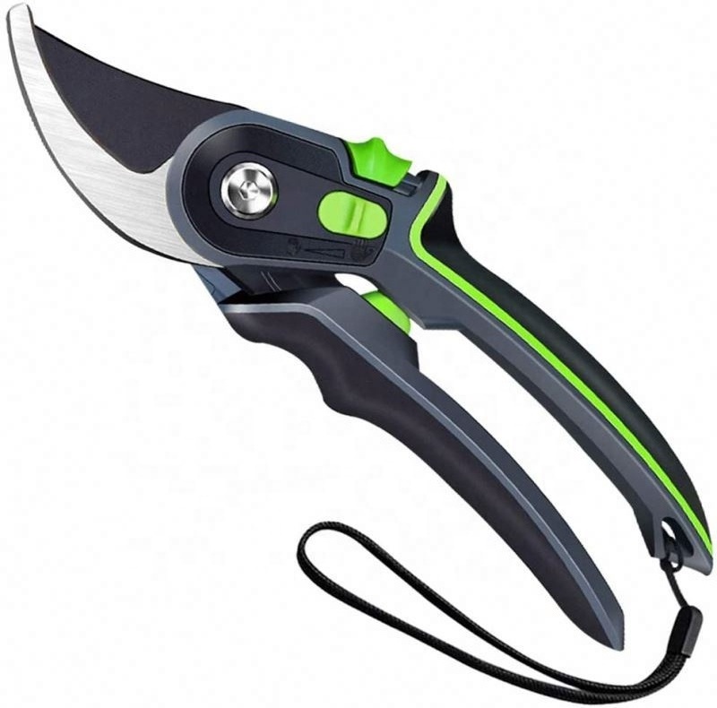 Professional Garden Secateurs Bypass Pruner Flower Scissors Hand Garden Shears