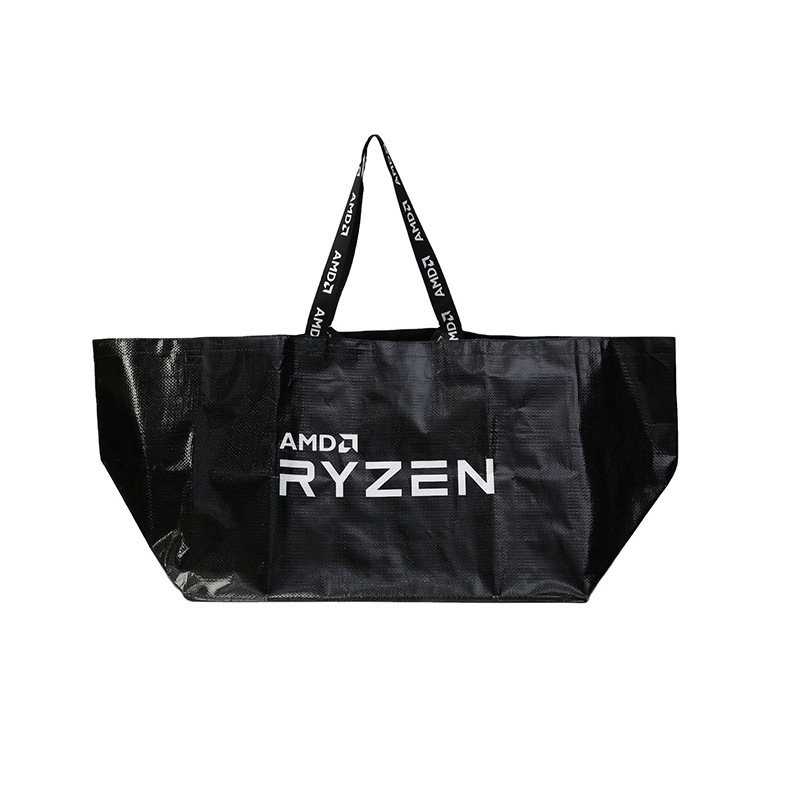 Factory Wholesale Oversize Plastic PP Woven Bag Grocery Bag Shopping Bag with Custom Logo