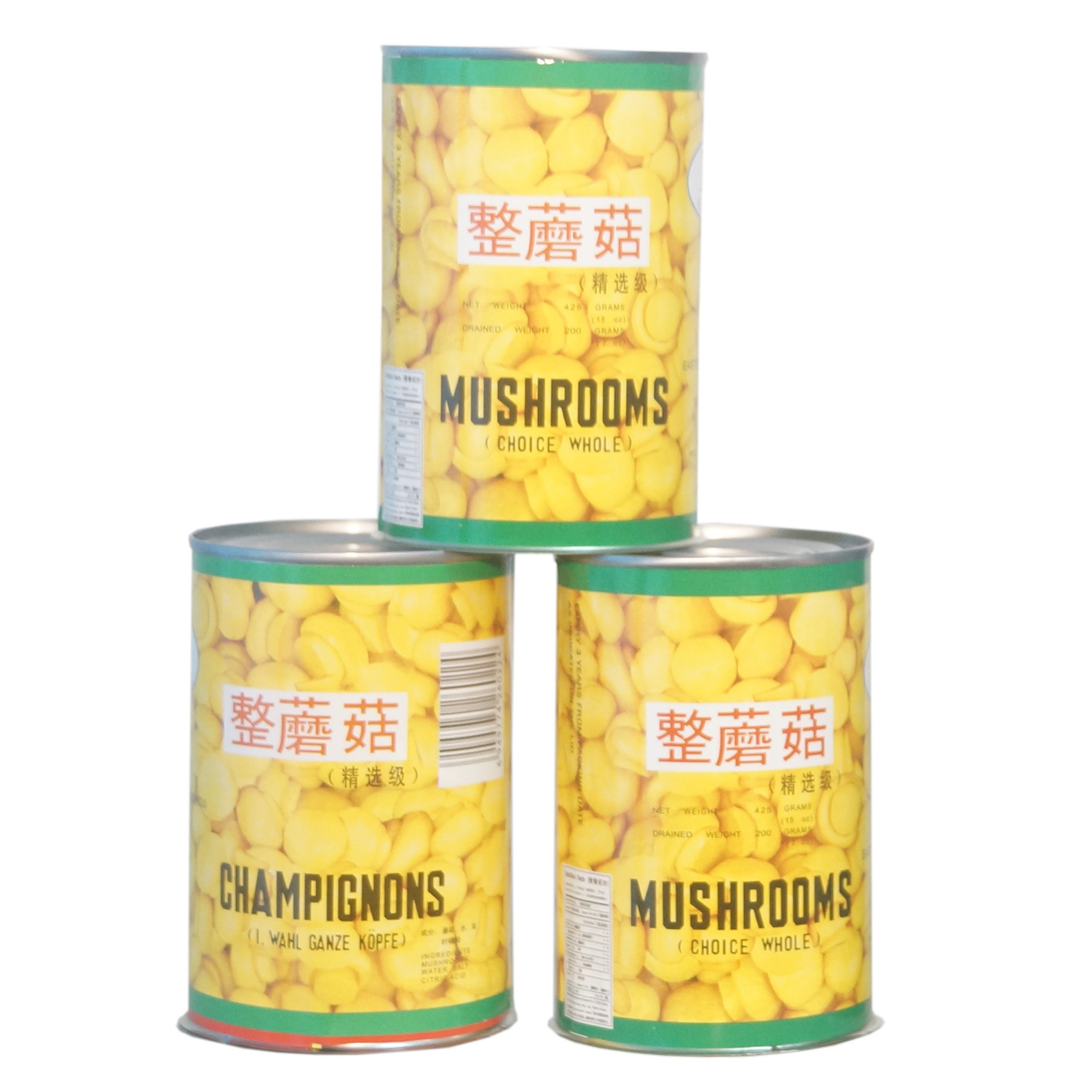 425G Canned button mushroom  Champignons Canned Whole Mushroom