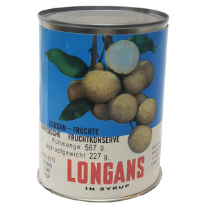 New Season Canned Fresh longan Canned Fruit Canned Longan In Light Syrup